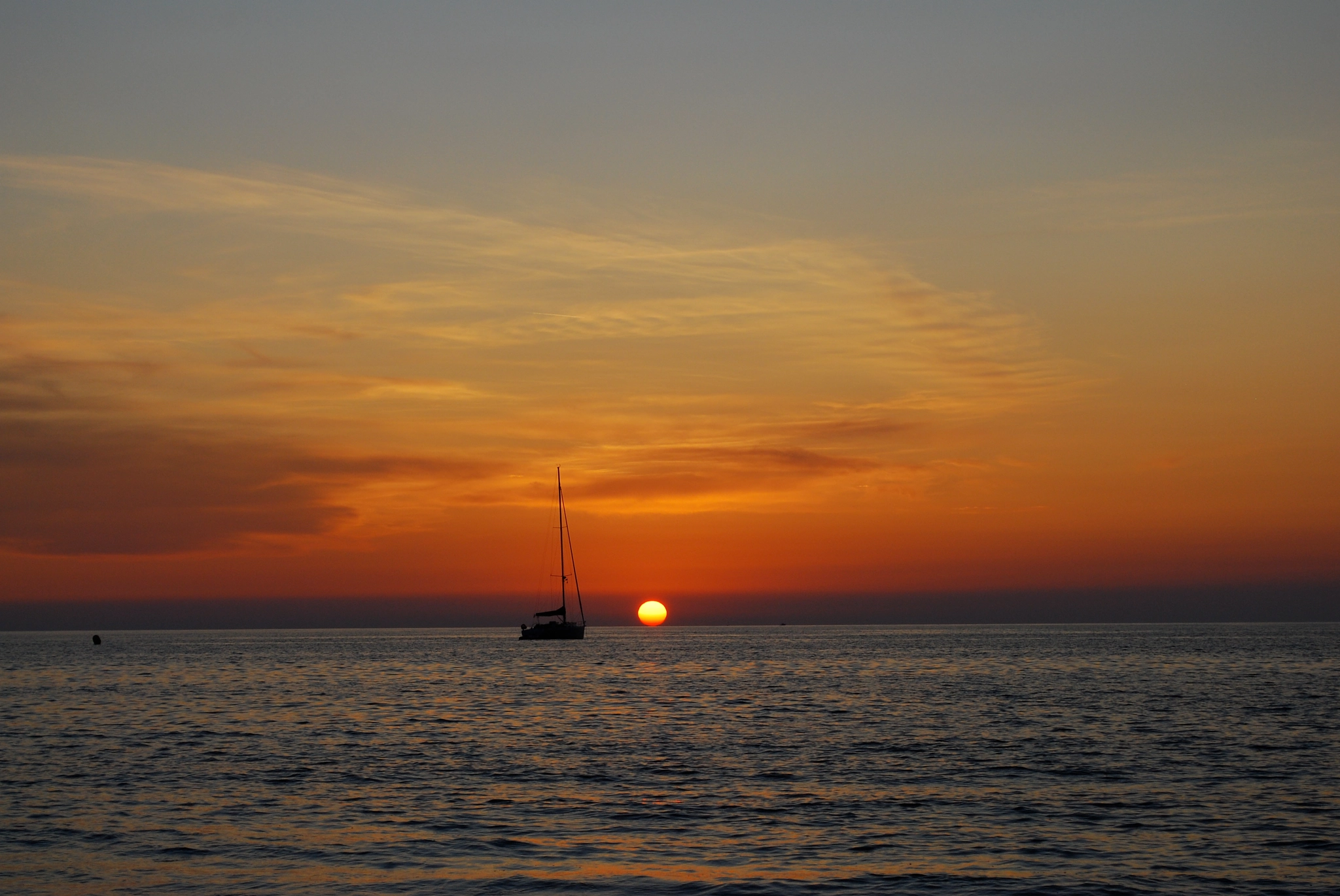 Nikon D80 sample photo. Sunset corsica o photography