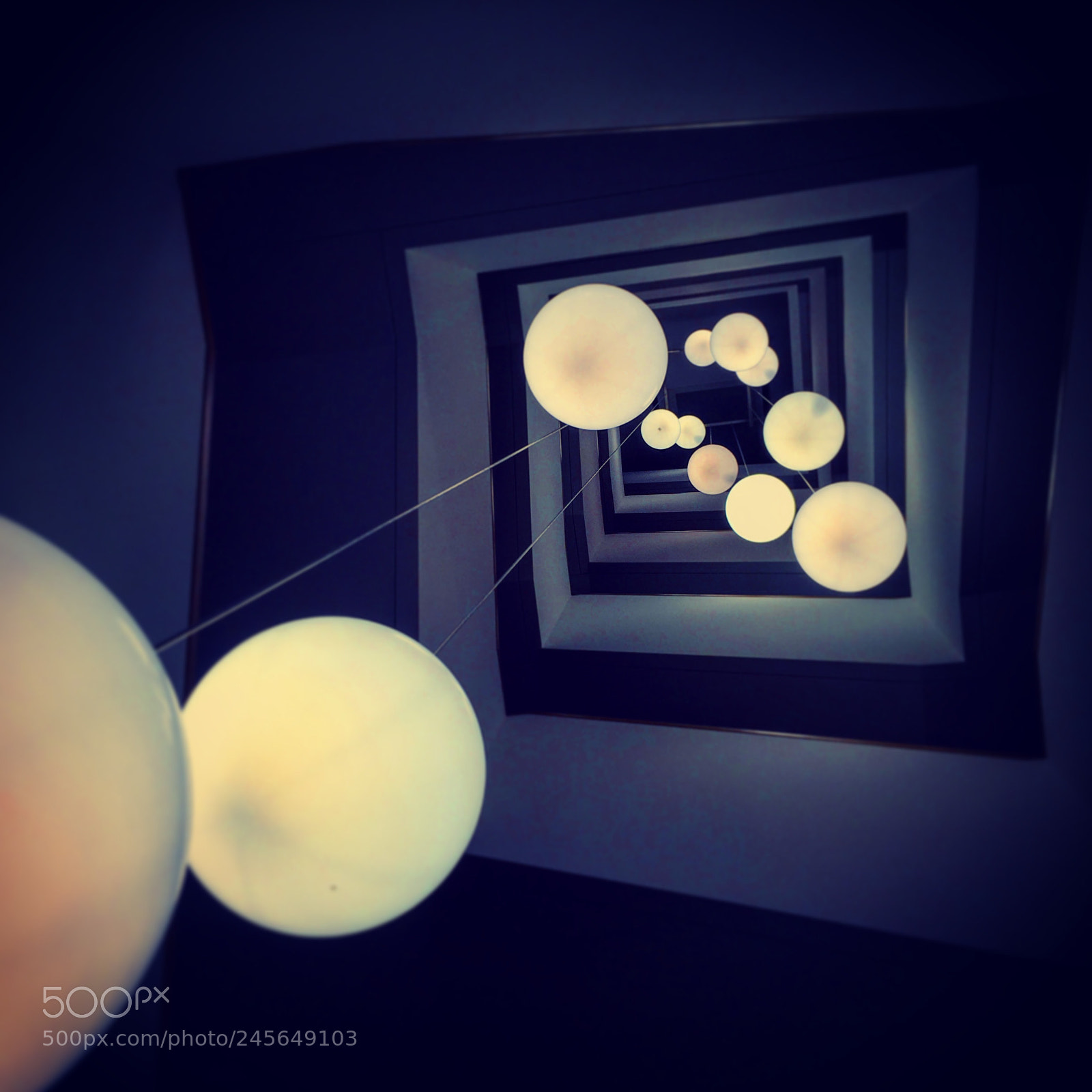 Apple iPad Pro sample photo. Illuminated globes photography