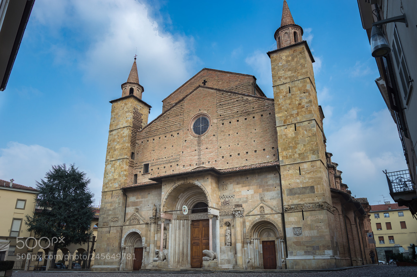 Nikon D3200 sample photo. Cattedrale di fidenza photography