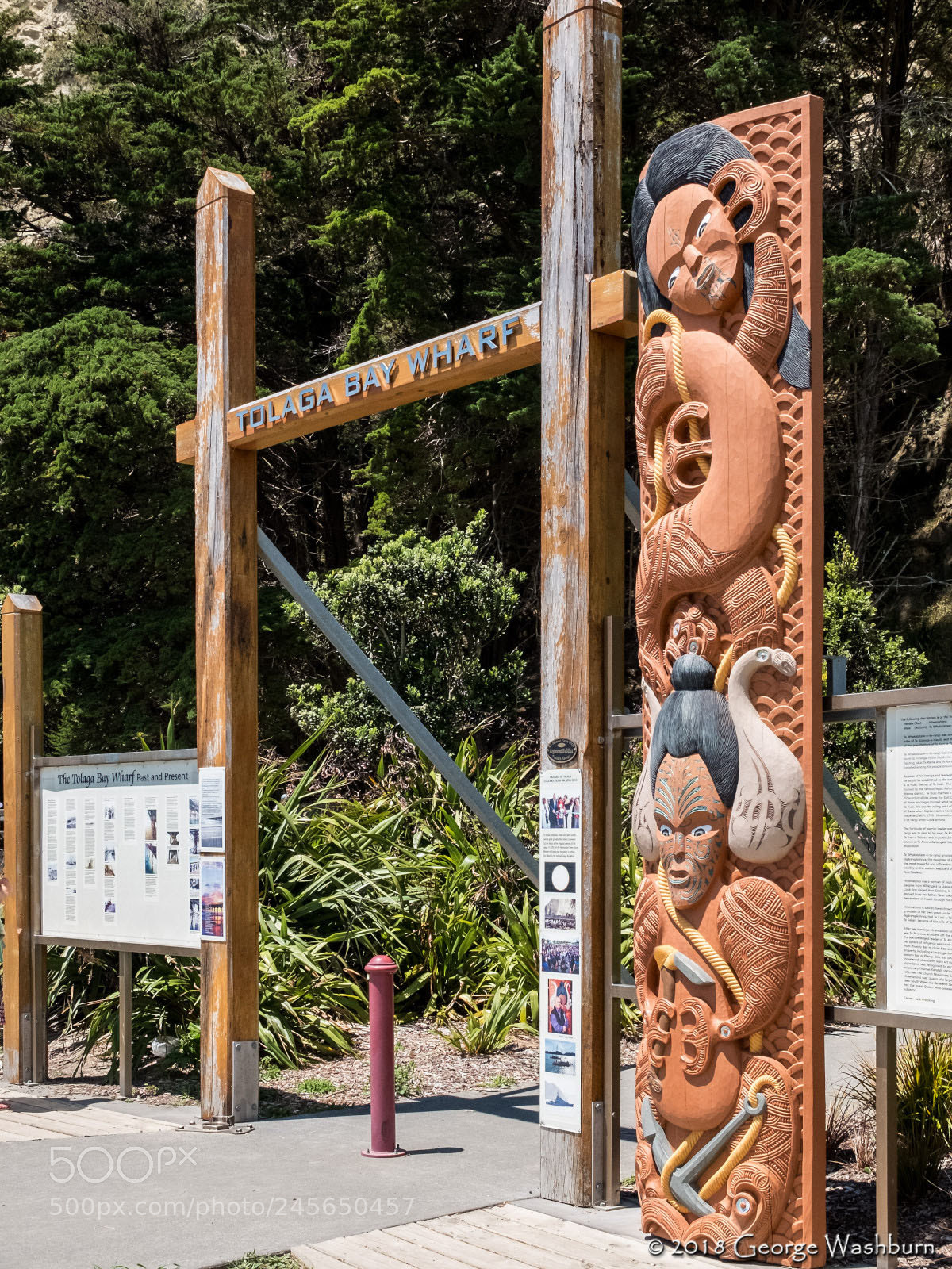 Fujifilm X30 sample photo. Tolaga bay wharf photography