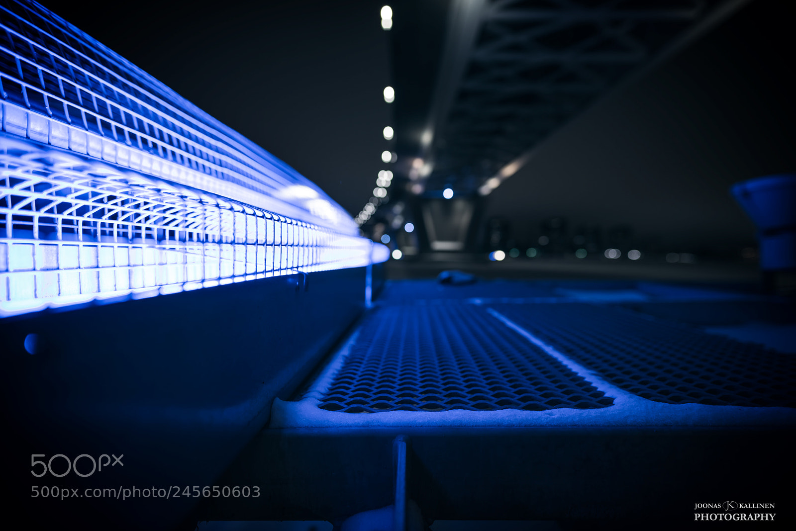 Nikon D610 sample photo. Blue light photography