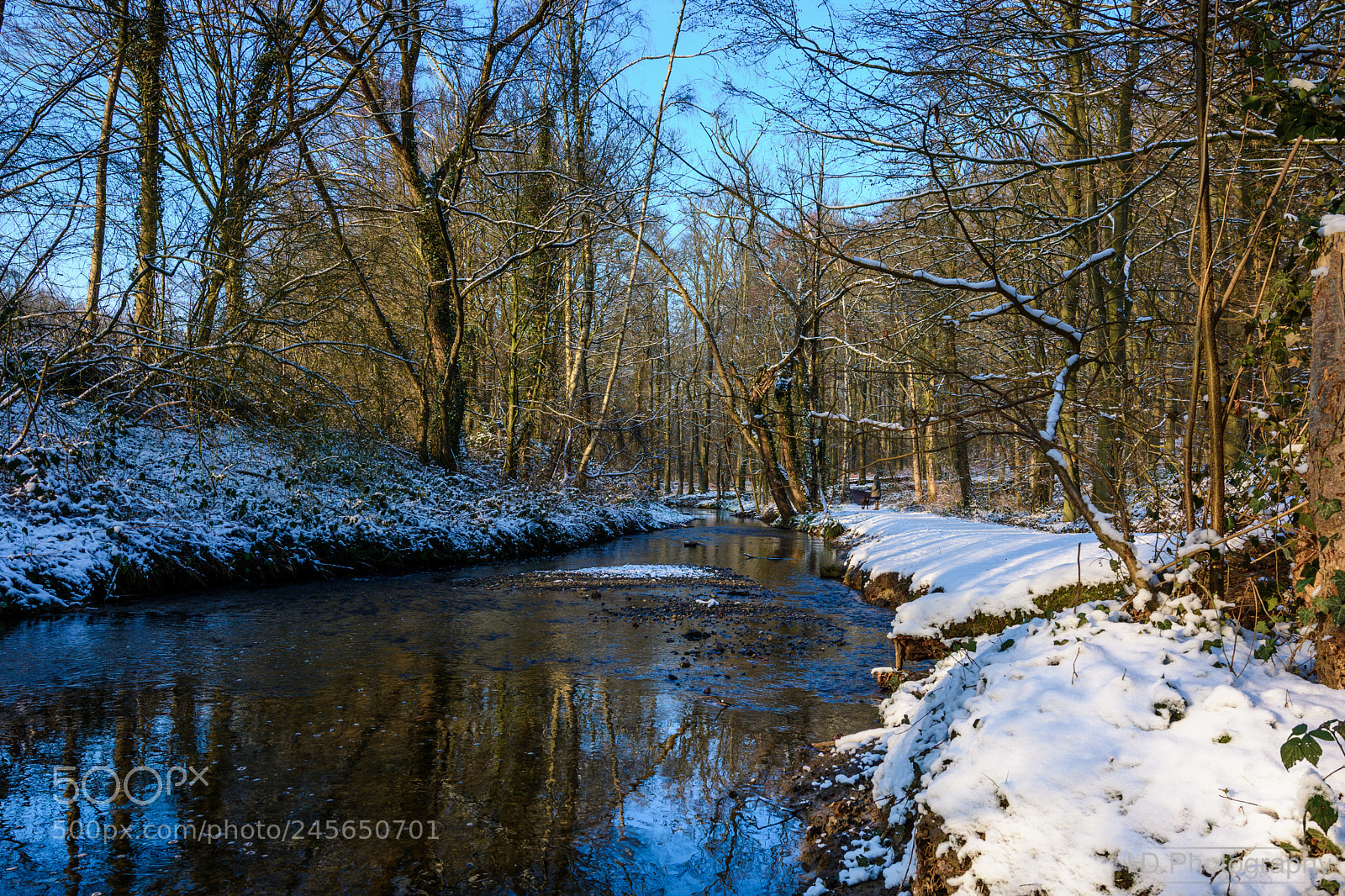 Nikon D7100 sample photo. Sunny snowy water photography