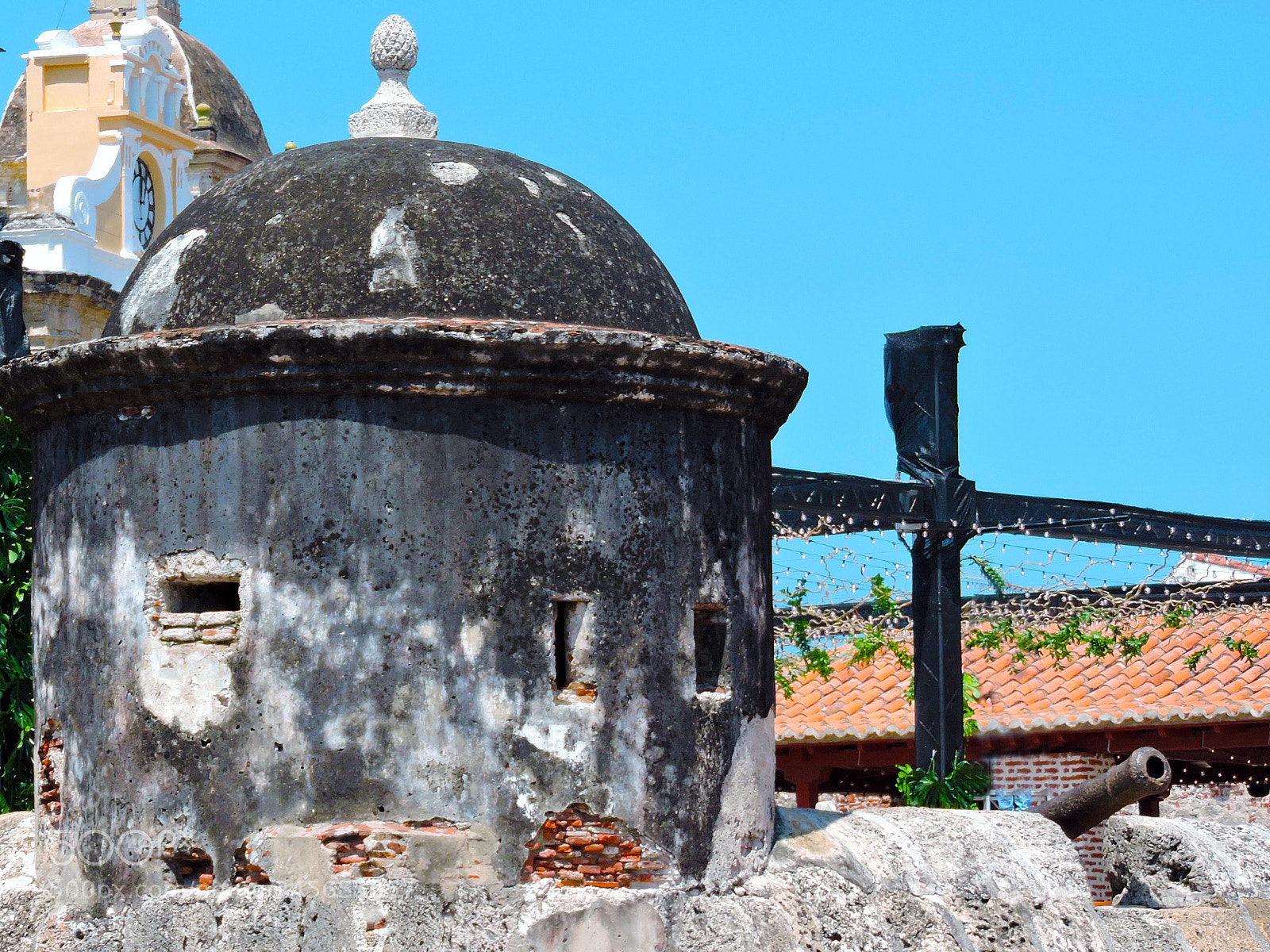 Nikon Coolpix P530 sample photo. Walled city cartagena colombia photography