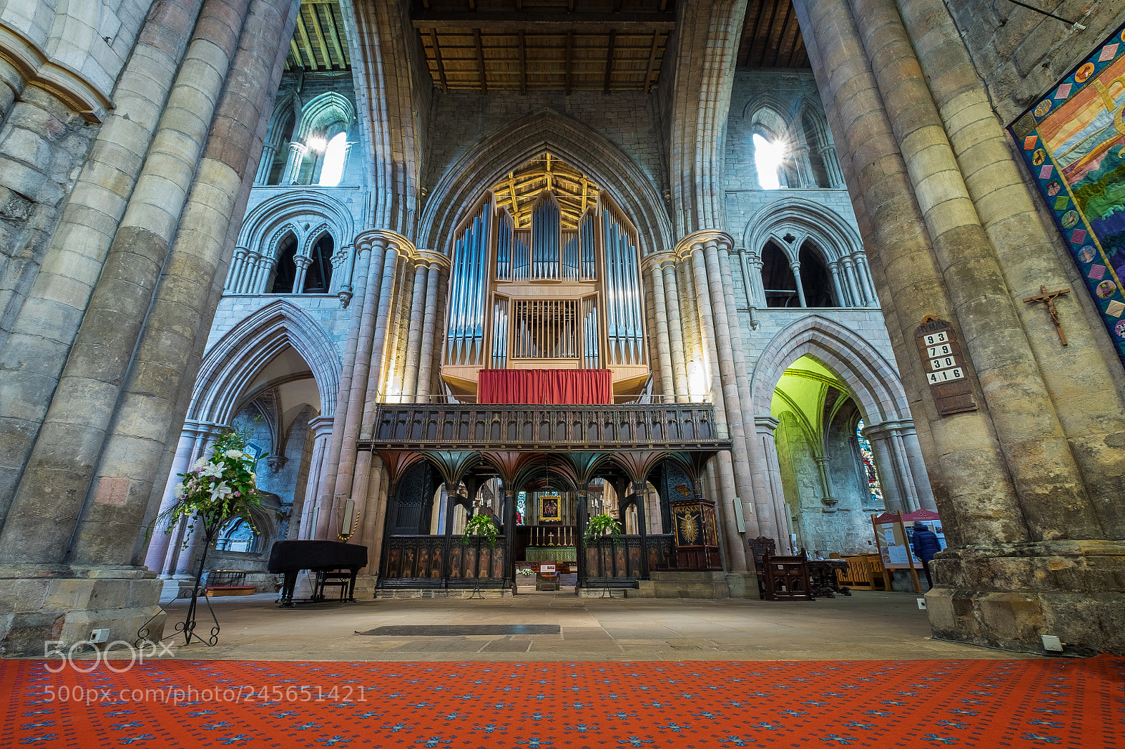 Fujifilm X-T1 sample photo. The church organ photography