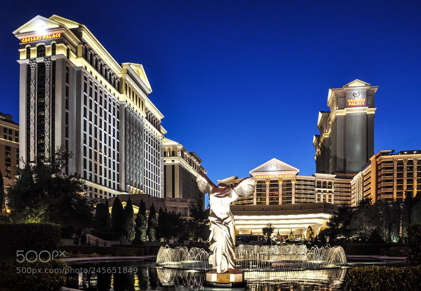 Nikon D90 sample photo. Caesars palace photography