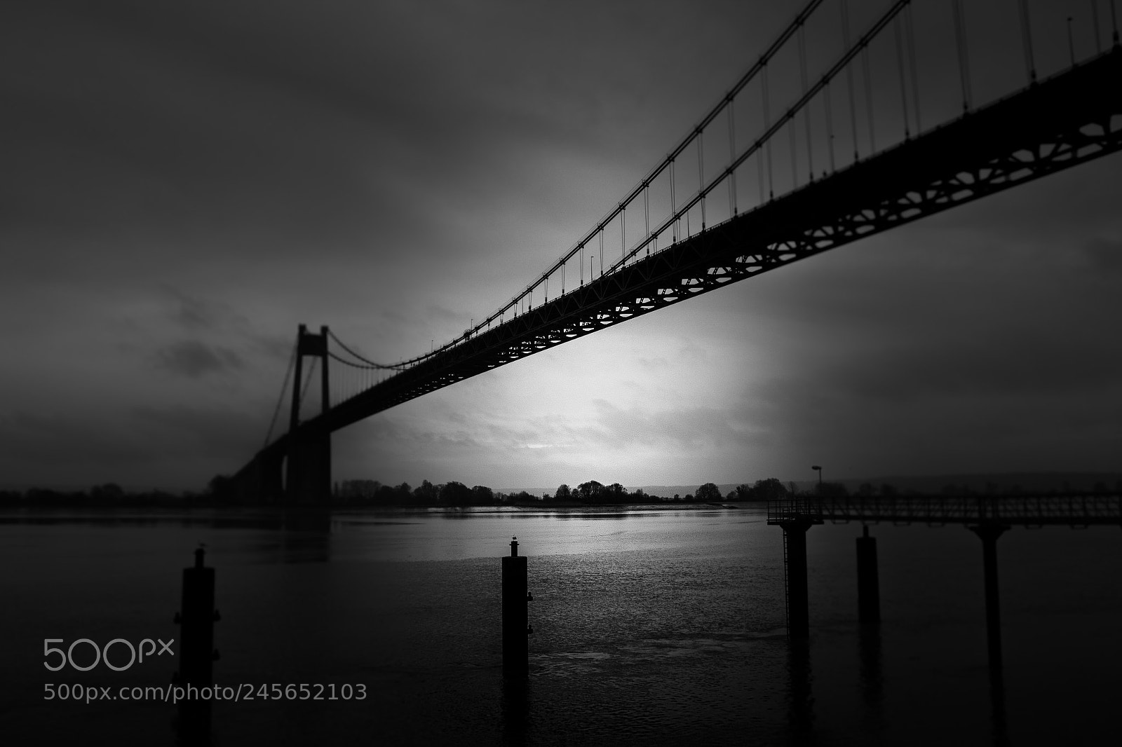 Canon EOS 700D (EOS Rebel T5i / EOS Kiss X7i) sample photo. Tancarville bridge photography
