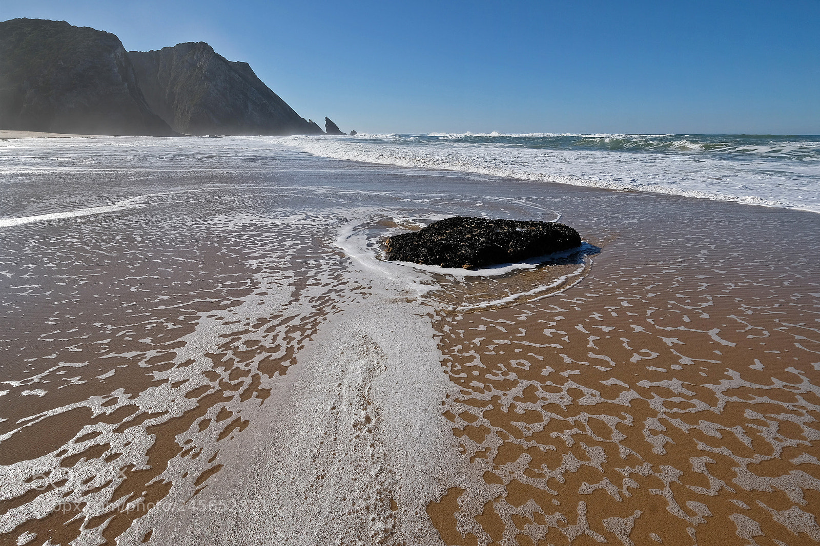 Fujifilm X-T2 sample photo. Adraga beach photography