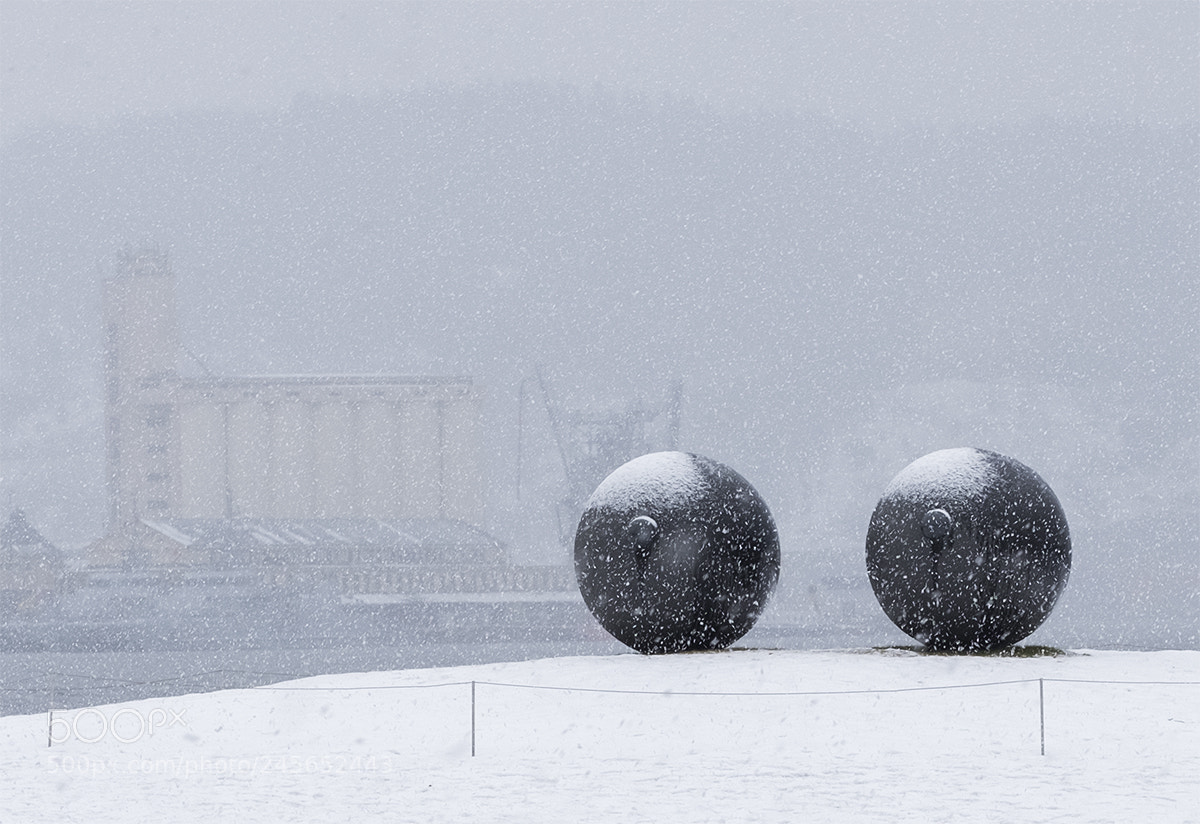 Fujifilm X-T2 sample photo. Sculptures, snow photography