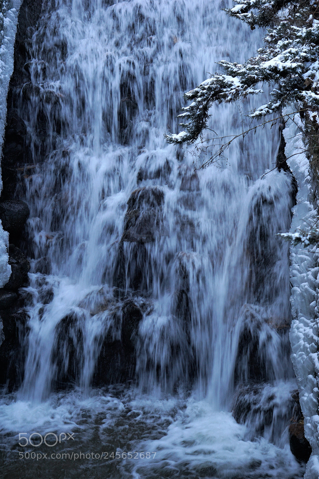 Sony a5100 sample photo. (waterfall) photography