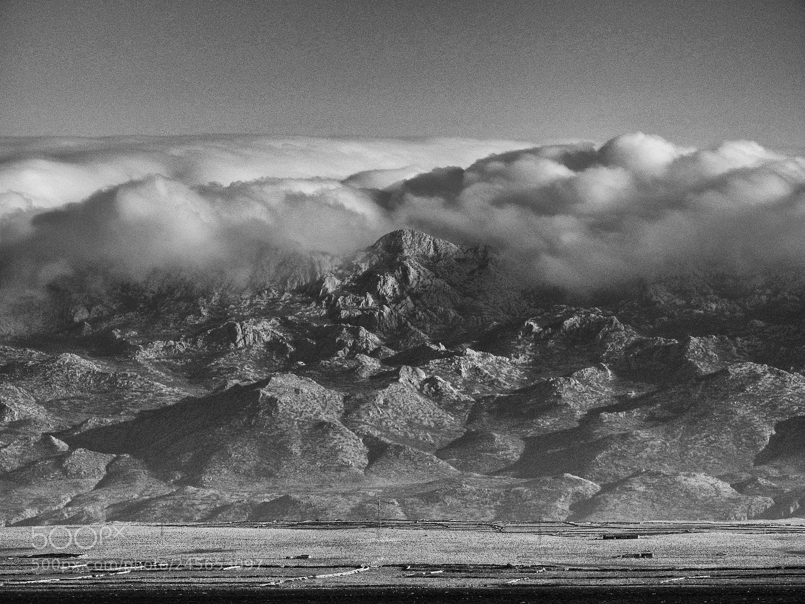 Nikon Coolpix P900 sample photo. Clouded mountain photography