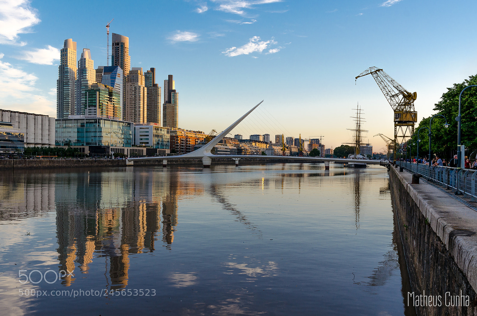 Nikon D5100 sample photo. Reflex at puerto madero photography