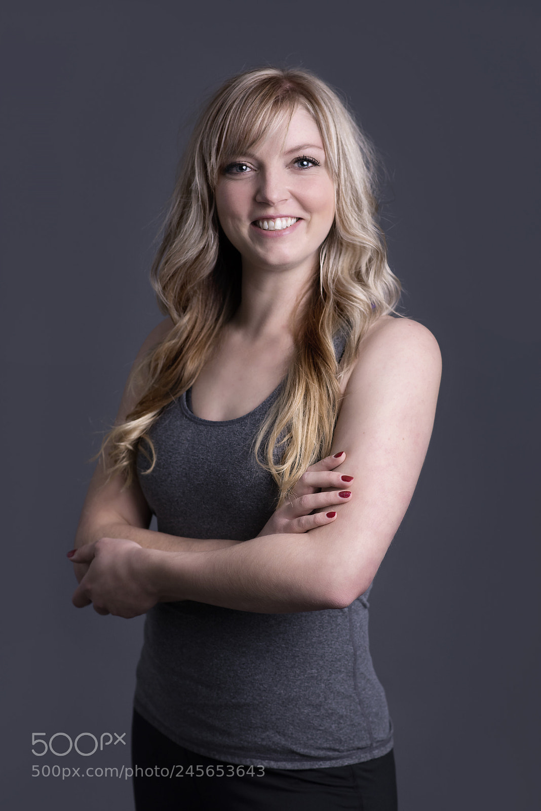 Nikon D810 sample photo. Personal trainer headshot photography