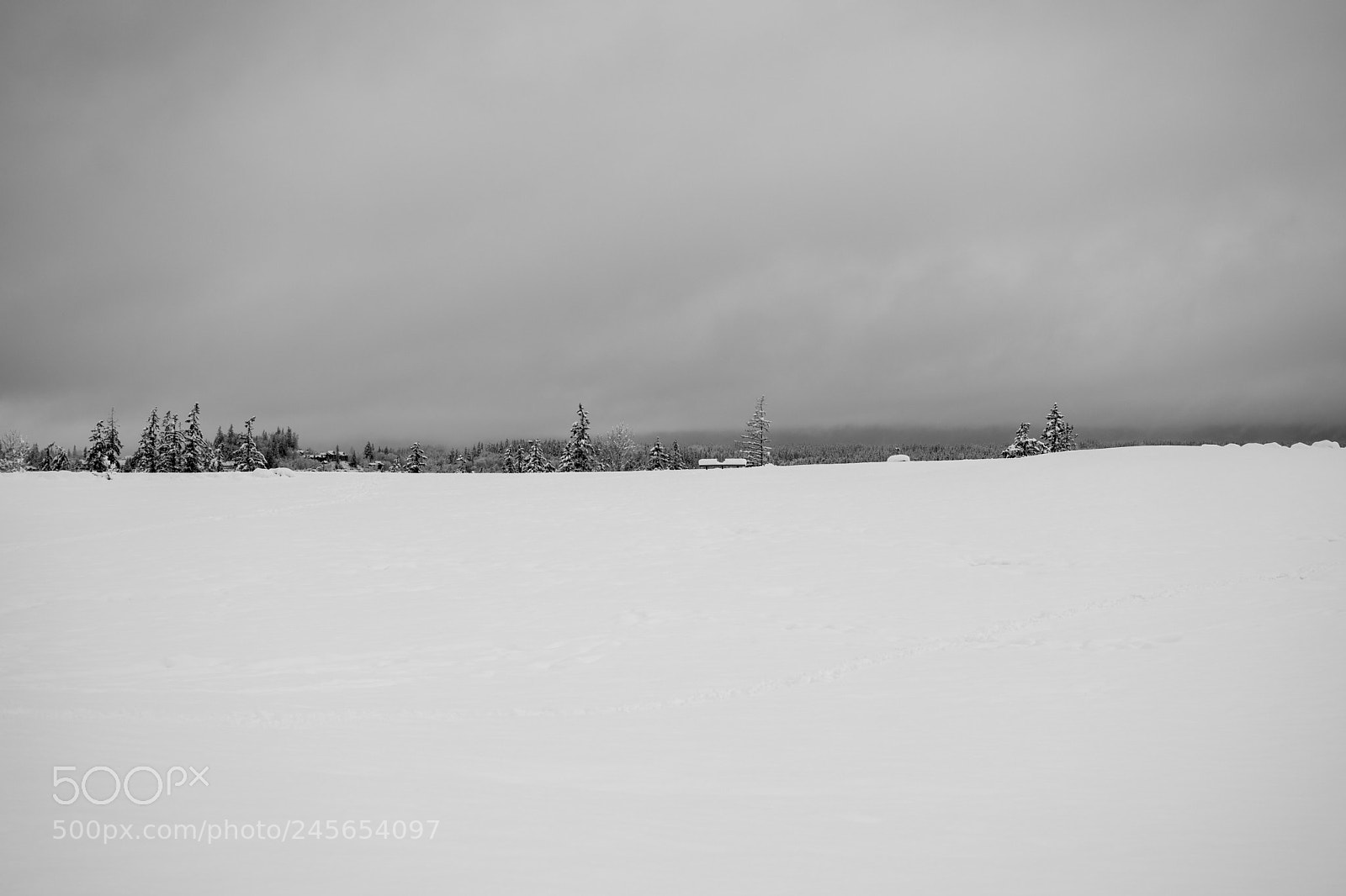 Nikon D5200 sample photo. Snowy landscape photography