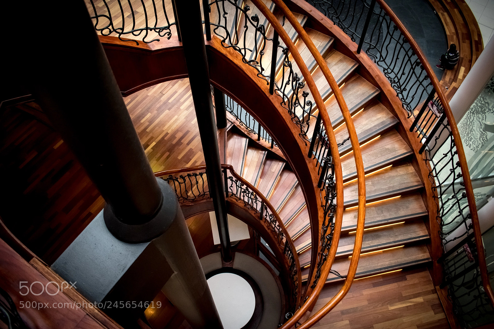 Nikon D3400 sample photo. Princes' square staircase photography