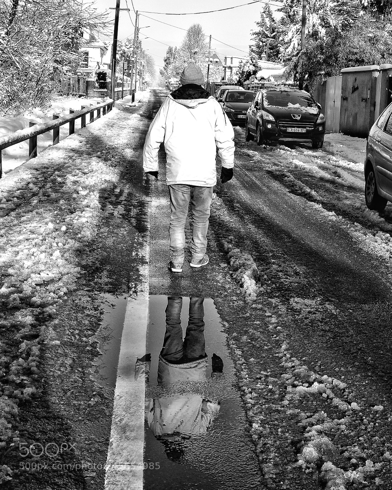 Nikon Df sample photo. Reflet glacé photography