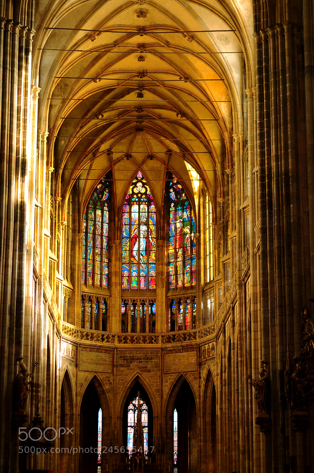 Nikon D5000 sample photo. In st. vitt cathedral photography