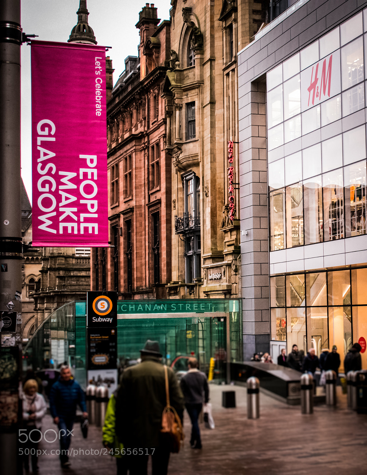 Nikon D3400 sample photo. Buchanan street photography