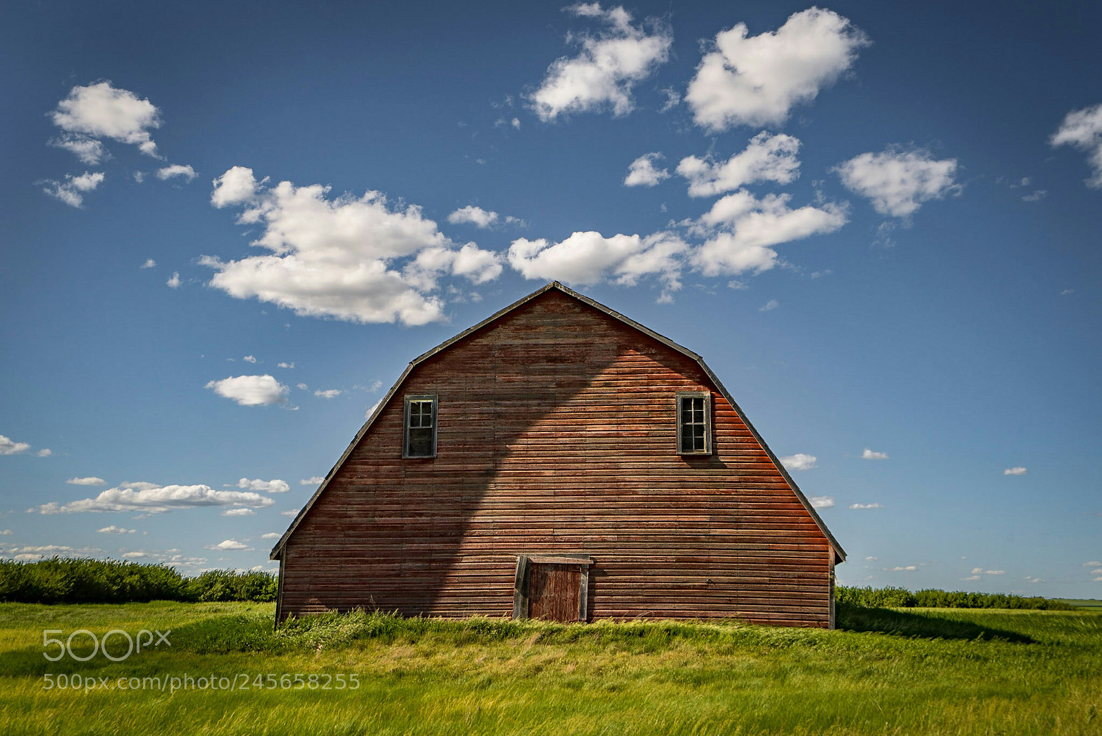 Sony a7S sample photo. Red barn on the photography