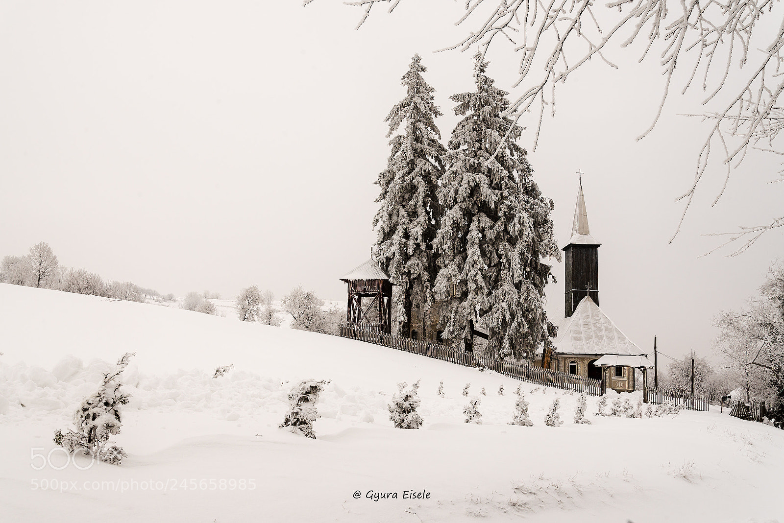 Nikon D610 sample photo. Winter in maramures . photography