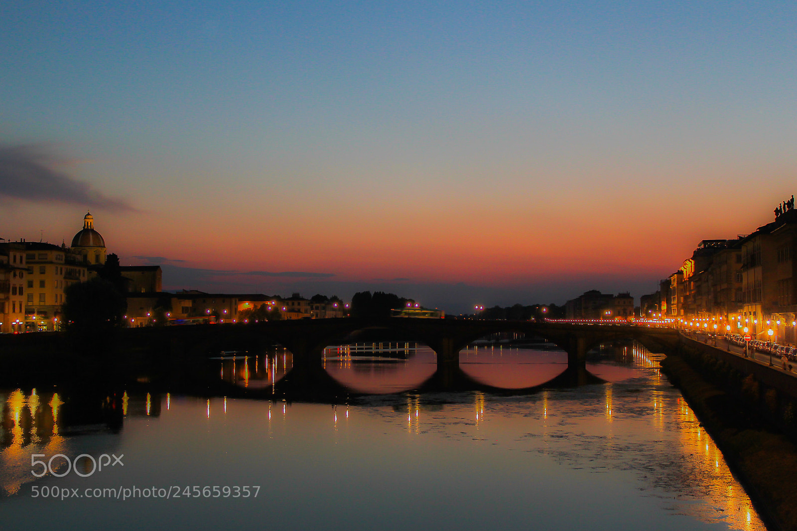 Canon EOS 550D (EOS Rebel T2i / EOS Kiss X4) sample photo. Ponte vecchio bridge photography