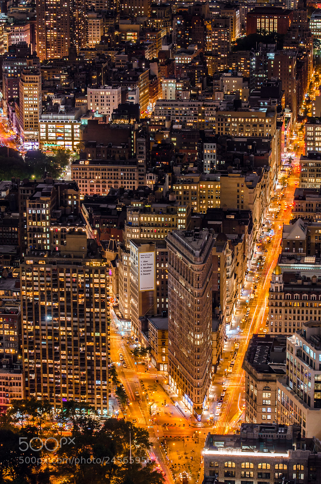 Nikon D5100 sample photo. Flatiron from the top photography