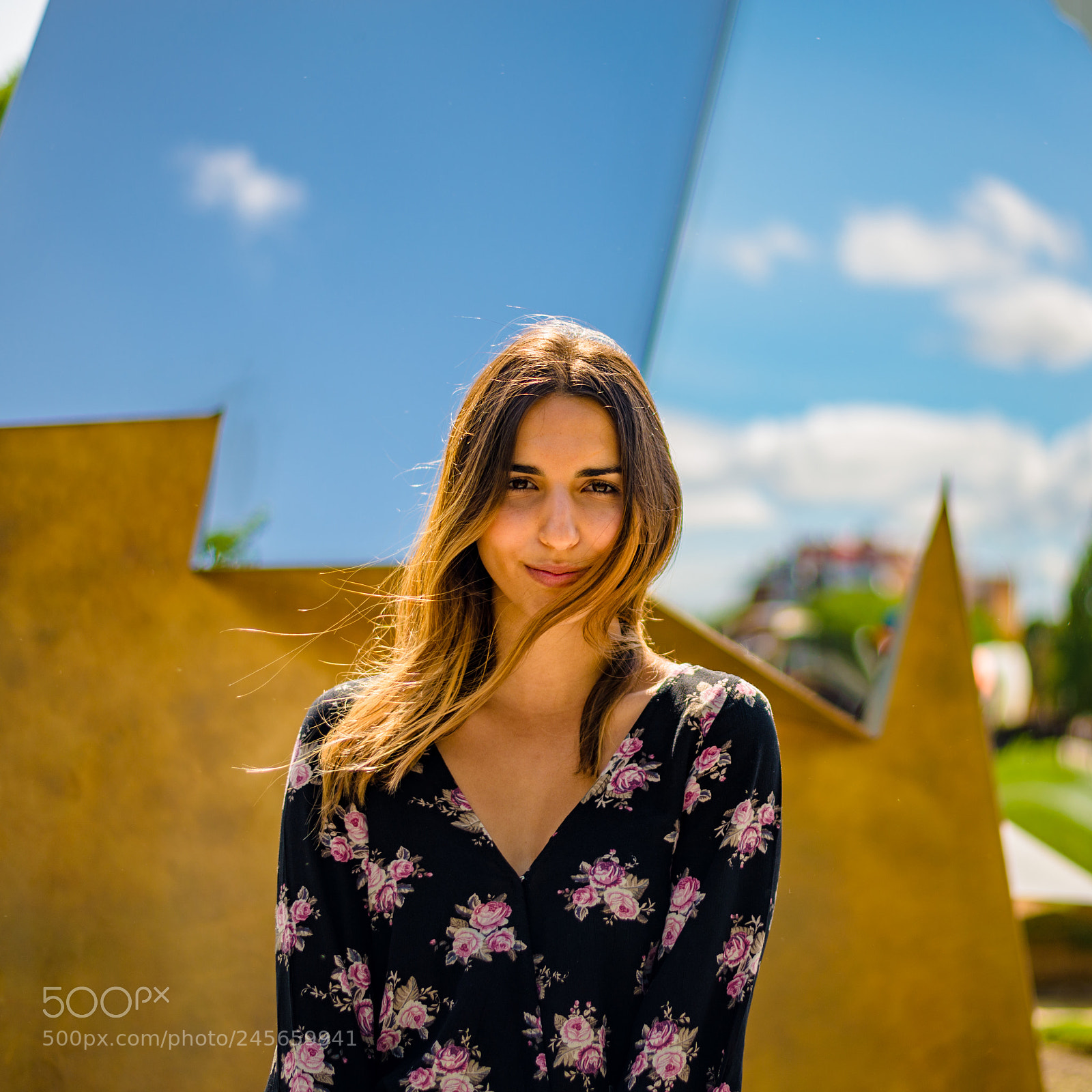 Nikon D610 sample photo. Valerie et le vent photography