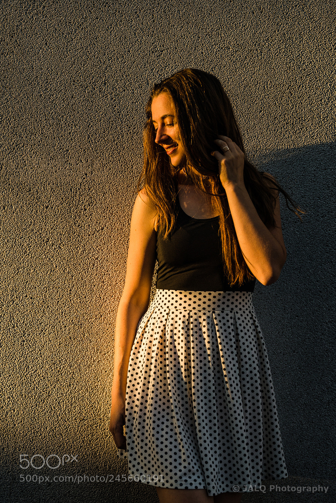 Nikon D610 sample photo. Frederique - golden hour photography