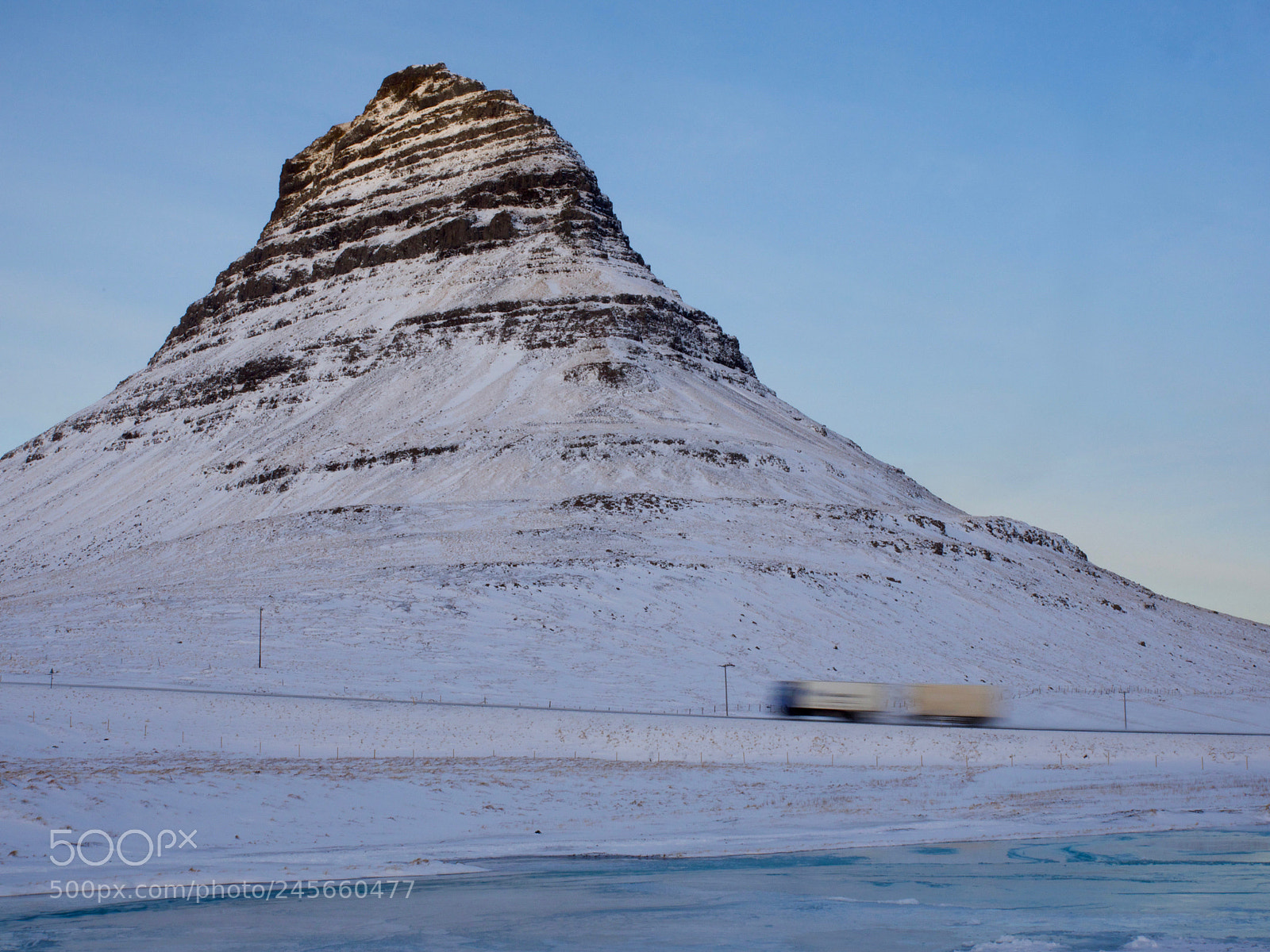 Olympus OM-D E-M1 sample photo. Kirkjufell photography