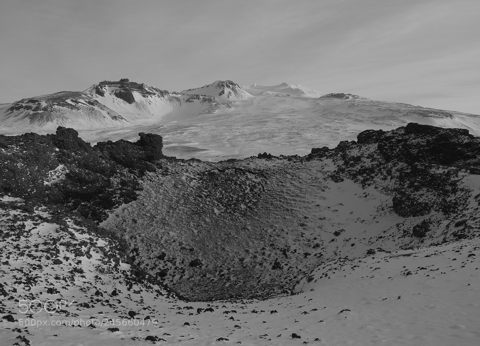 Olympus OM-D E-M1 sample photo. Volcanic pit photography