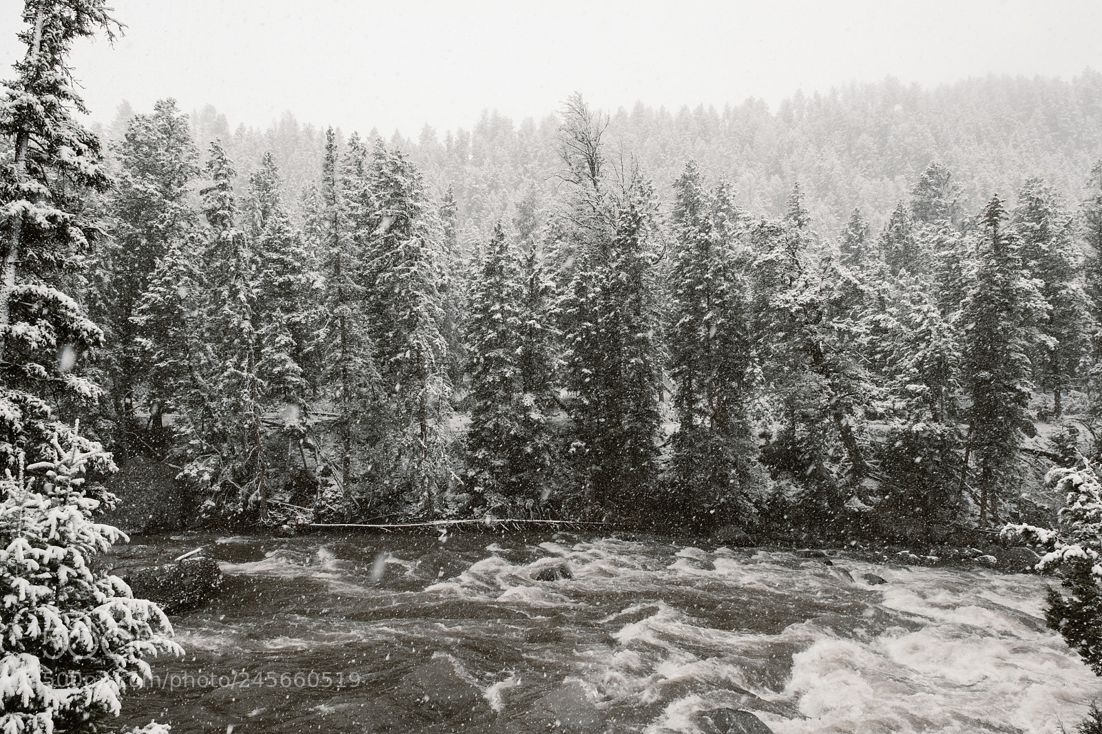 Fujifilm X-T2 sample photo. Winter river photography