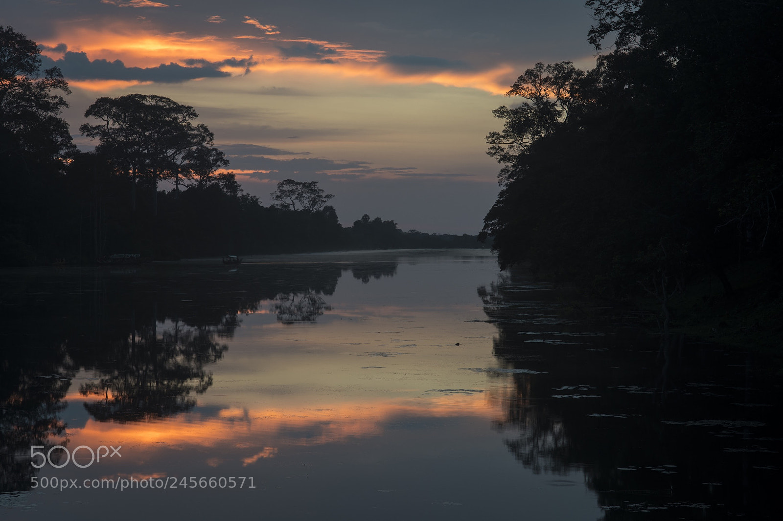 Nikon D500 sample photo. Cambodian sunset photography