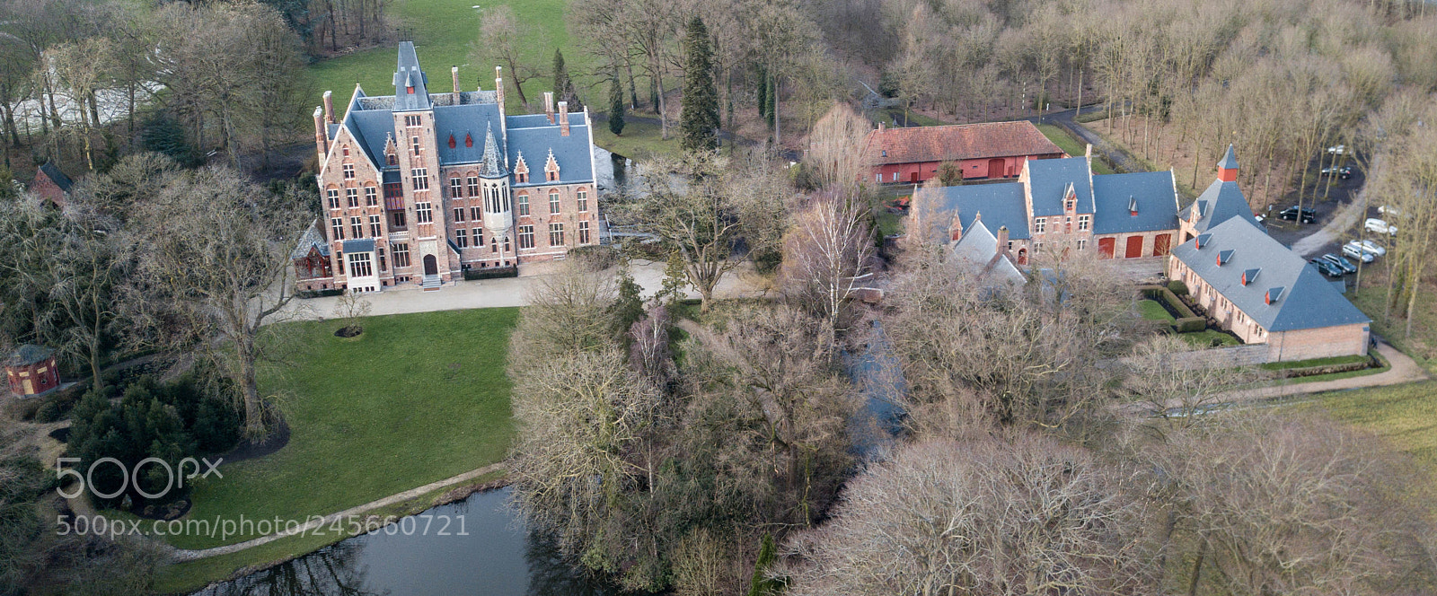 DJI FC220 sample photo. Castle photography
