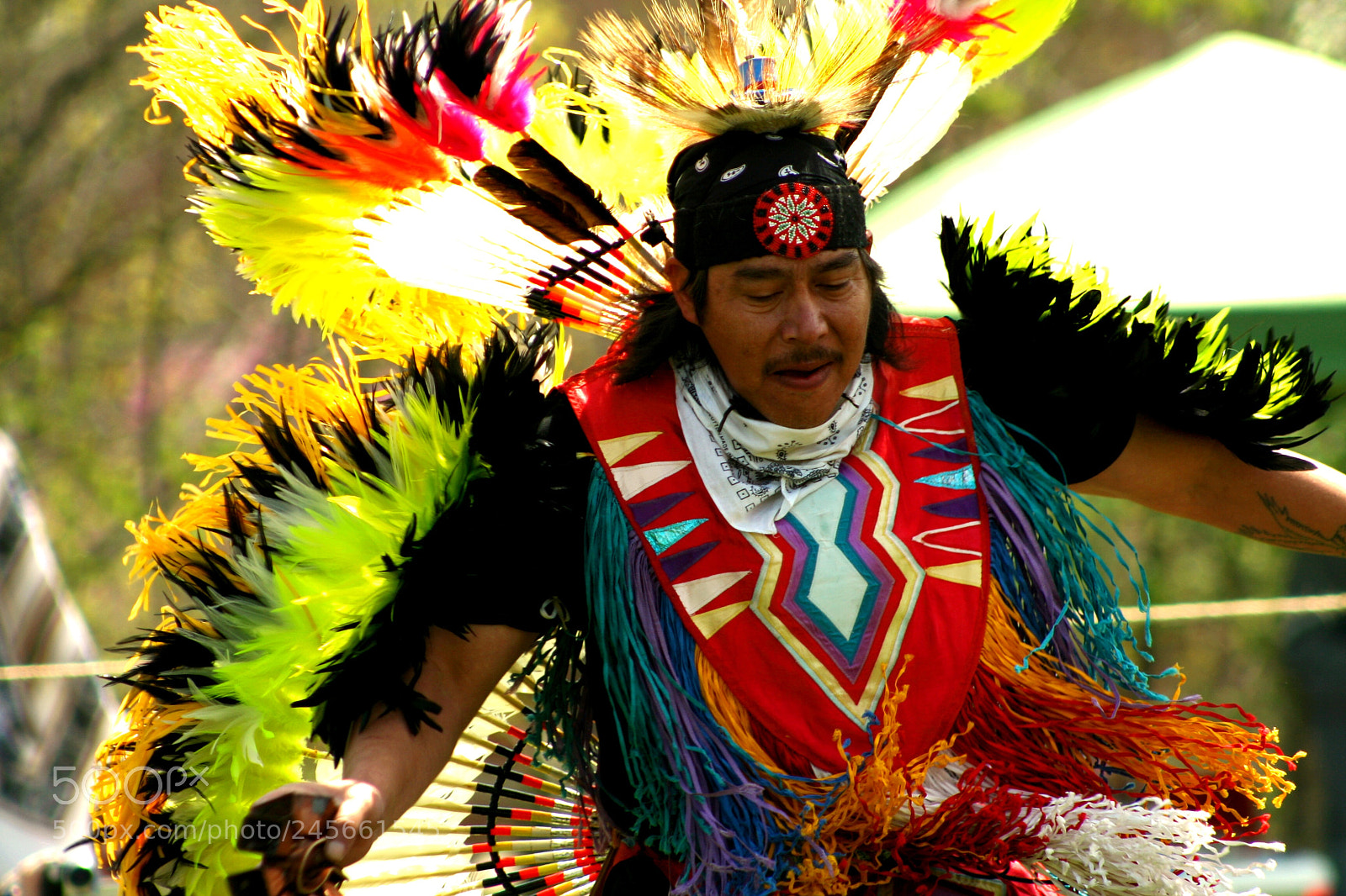Canon EOS 350D (EOS Digital Rebel XT / EOS Kiss Digital N) sample photo. Colorful native american dance photography