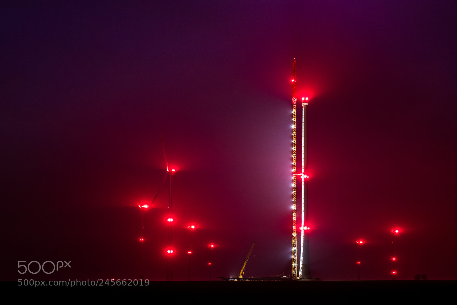 Nikon D5500 sample photo. Windenergy photography