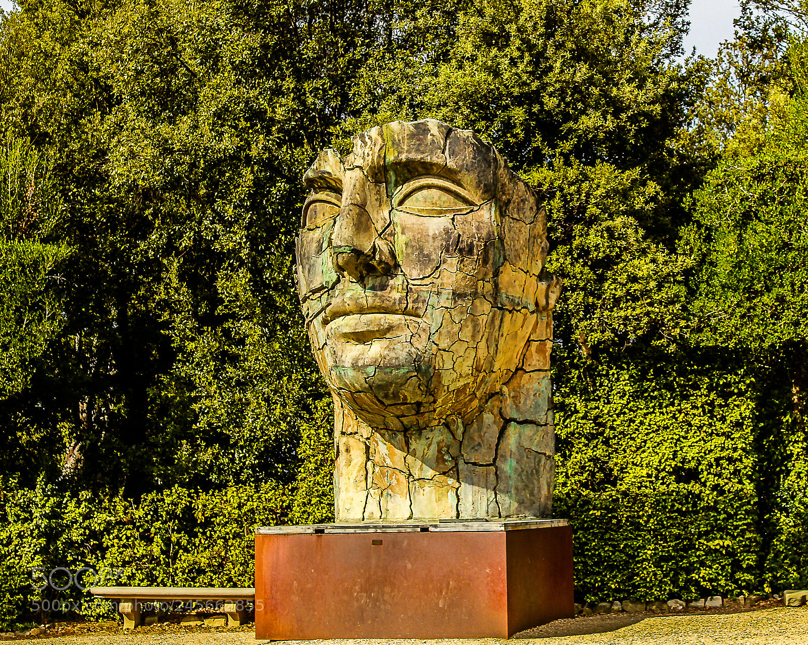 Canon EOS 550D (EOS Rebel T2i / EOS Kiss X4) sample photo. Camouflage face in boboli photography