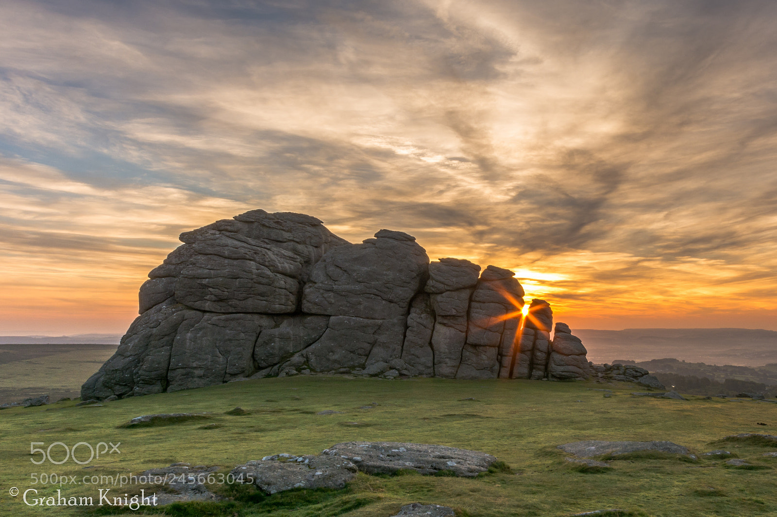 Nikon D7100 sample photo. Haytor rocks photography