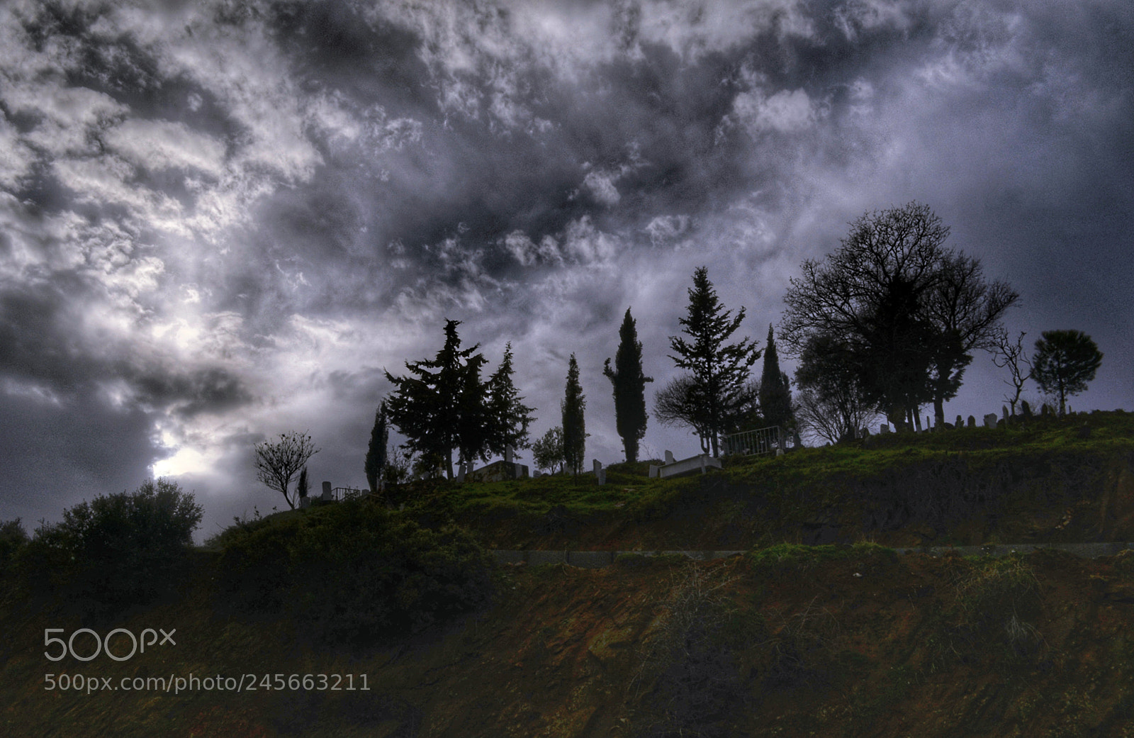 Nikon D5100 sample photo. Sky and silhouette photography