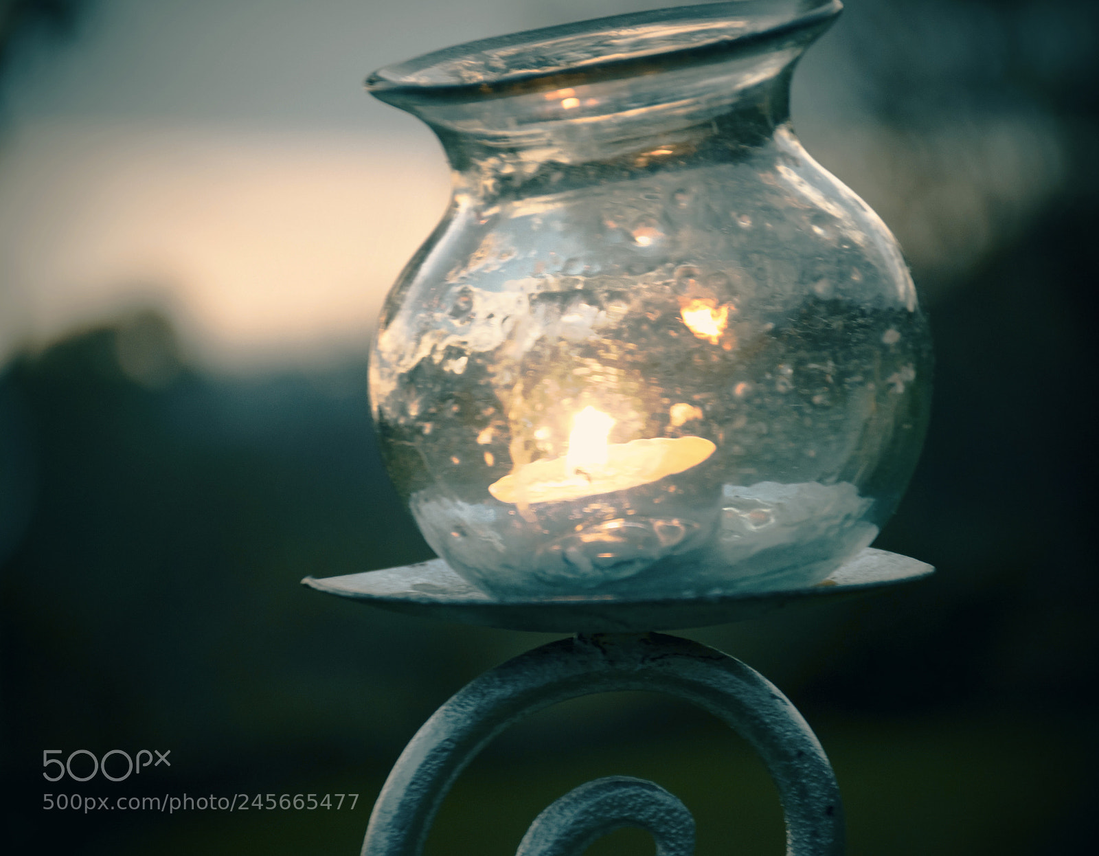 Nikon D5600 sample photo. Fire and glass photography