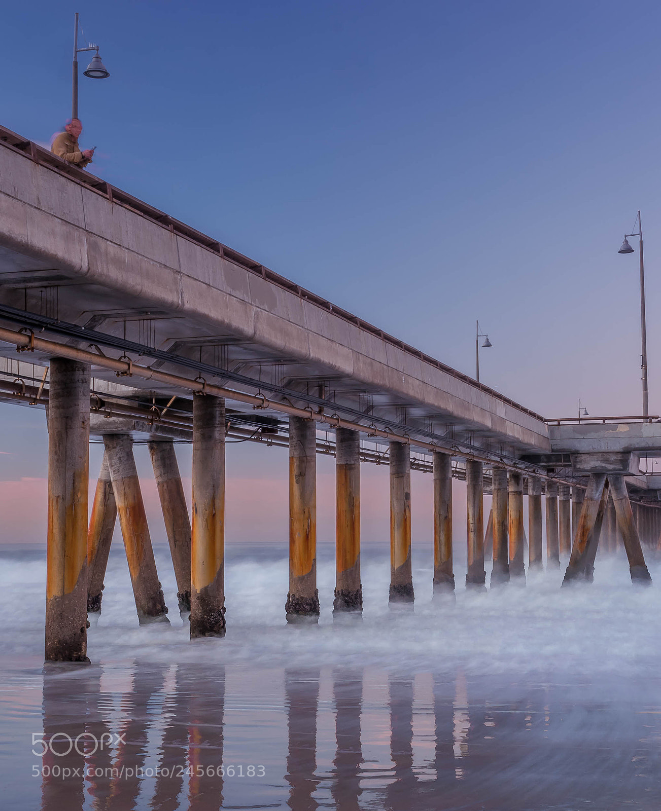 Olympus OM-D E-M5 II sample photo. Santa-monica one morning photography