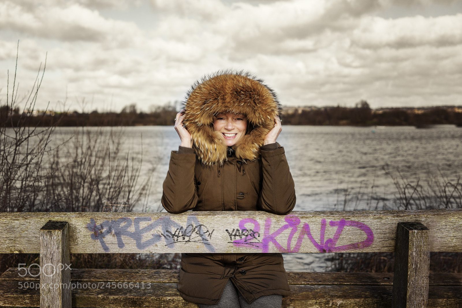 Sony a7R III sample photo. By the lake photography