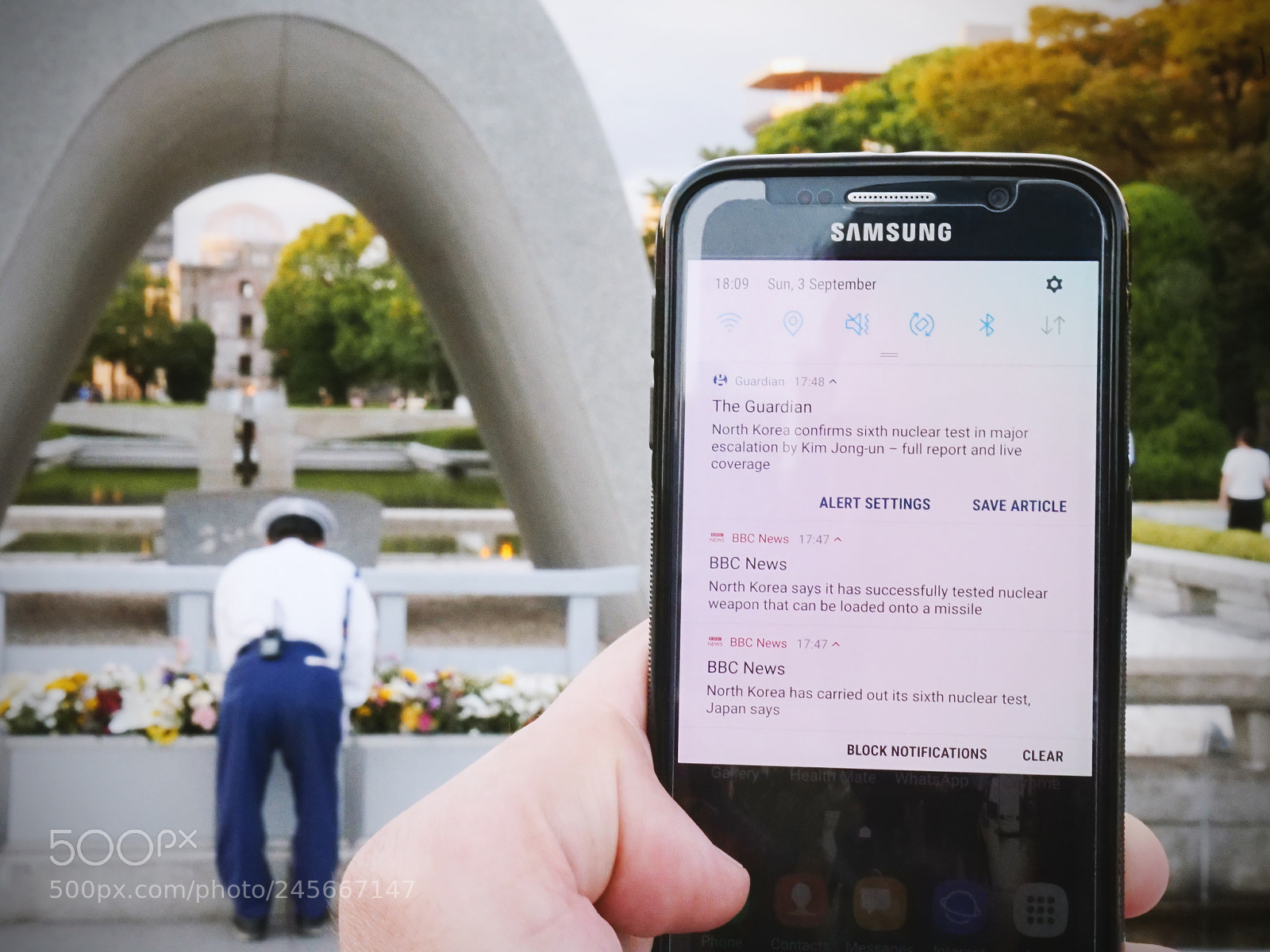 Panasonic Lumix DC-GH5 sample photo. Hiroshima memorial site photography