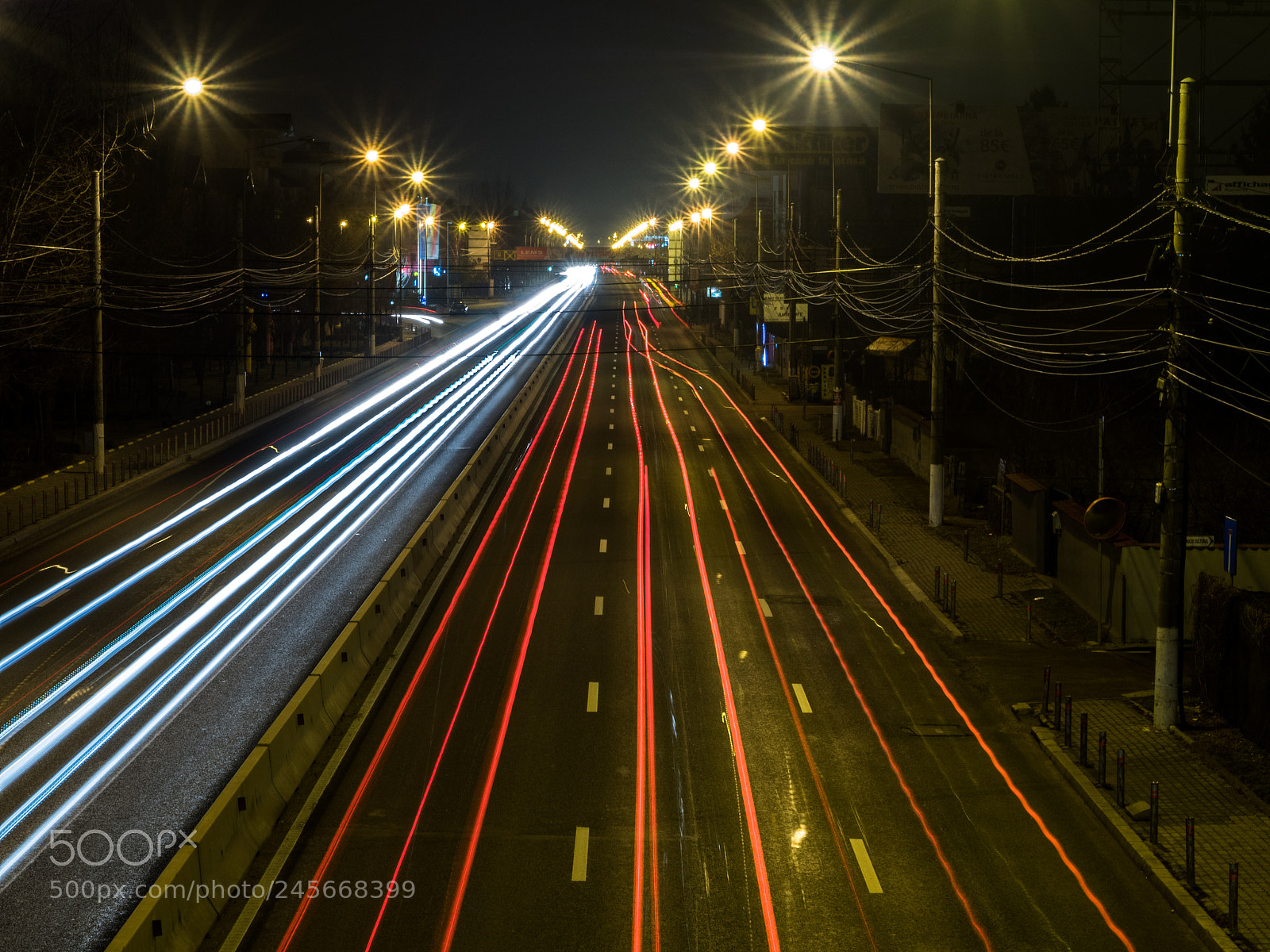 Olympus PEN E-PL7 sample photo. Light trails photography