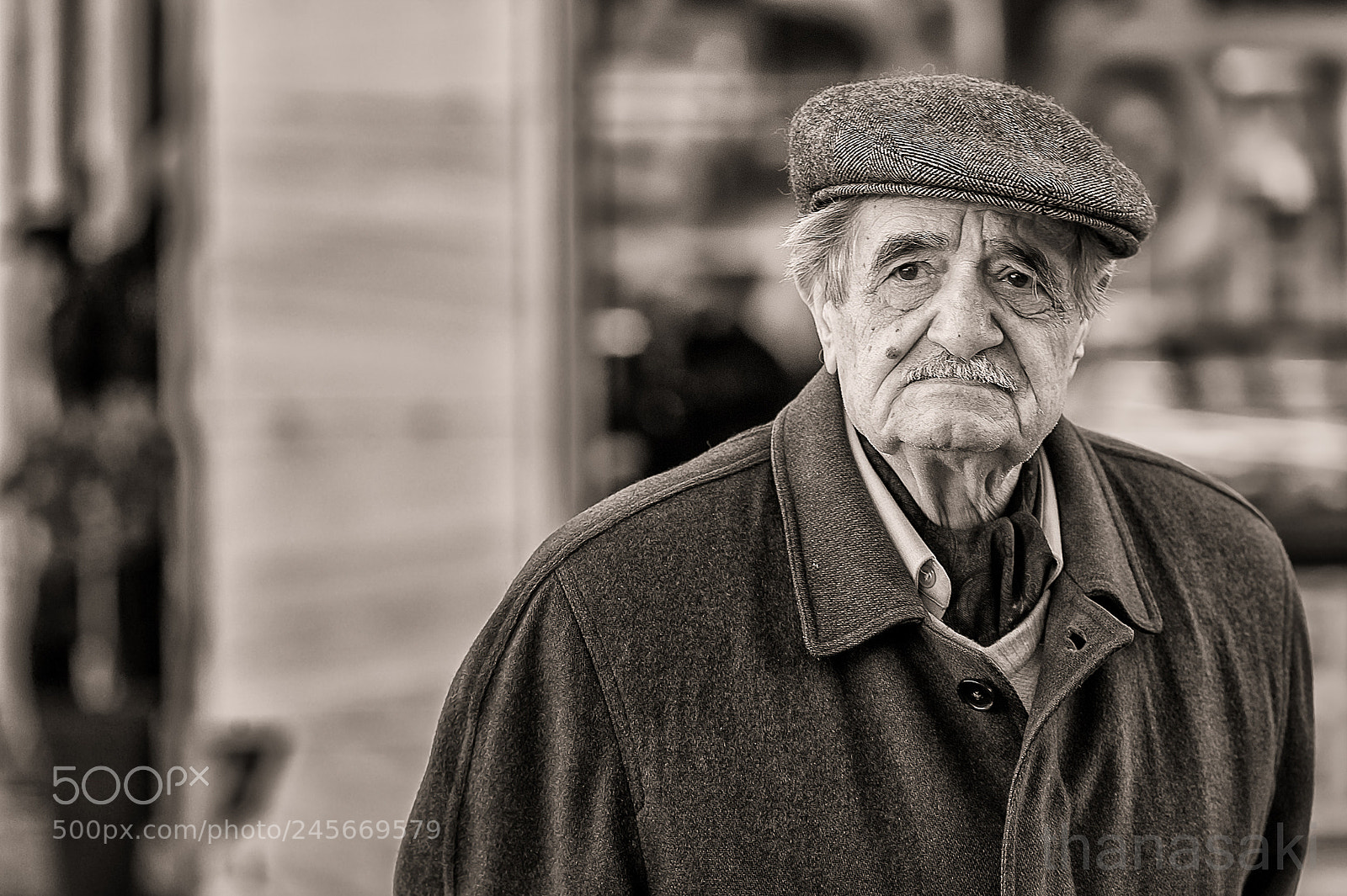 Nikon D3S sample photo. Aged gentleman photography