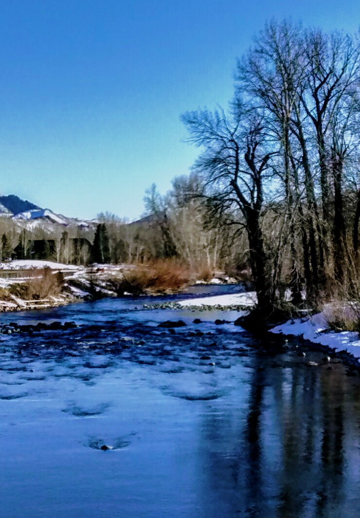 Motorola Moto G (1st Gen) sample photo. Big wood river in hdr photography