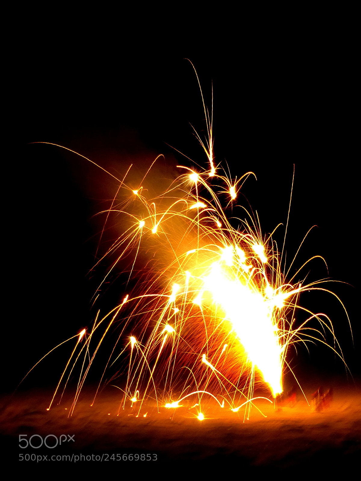 Sony Cyber-shot DSC-HX400V sample photo. Firework at a beach photography
