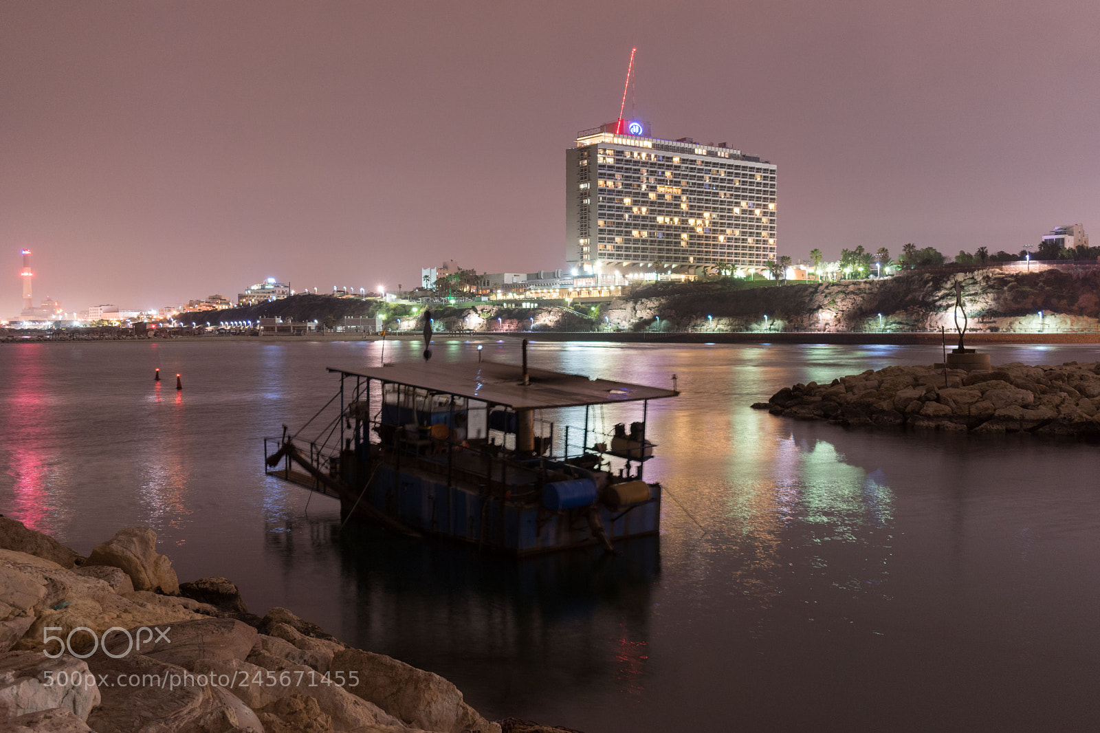 Nikon D5600 sample photo. Tel aviv marina photography