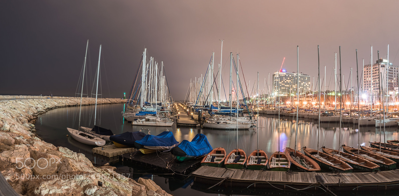 Nikon D5600 sample photo. Tel aviv marina photography