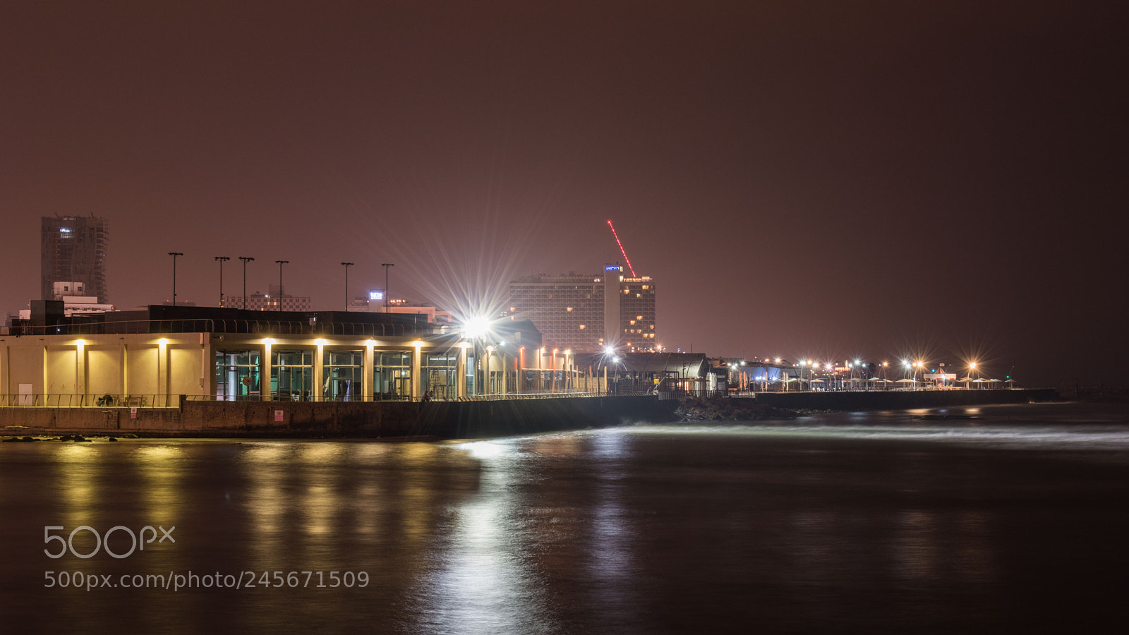 Nikon D5600 sample photo. Tel aviv pier photography