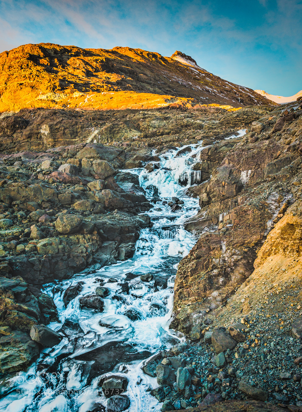 Nikon D800 sample photo. Frozen waterfall photography