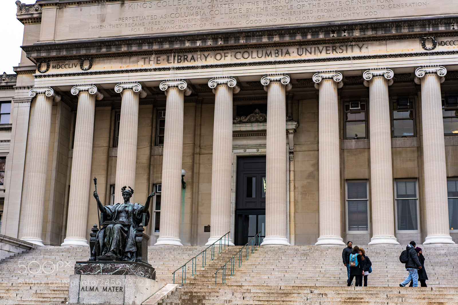 Sony a7R III sample photo. Low memorial library photography